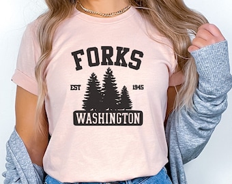 Forks Washington Est. 1945 Tshirt