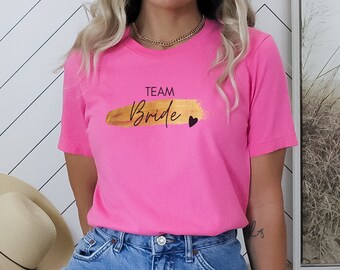 Team Bride Bachelorette Party Shirt