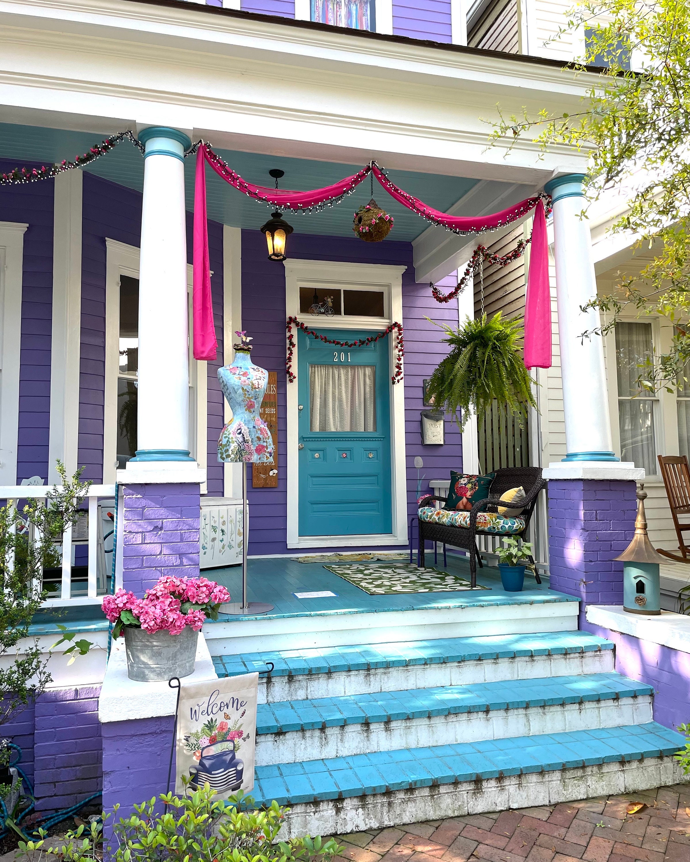 Dress Form Mannequin, Decorated Dress Form, Floral Dress Form, Garden