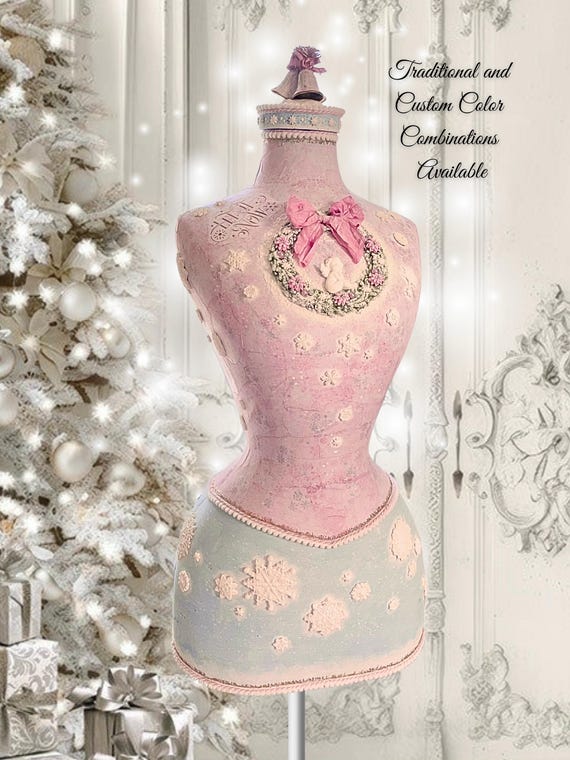 Dress Form Christmas Tree, Pink Christmas Tree, 1950s Christmas Tree,  Vintage Christmas Tree, Retro Christmas Tree, Pink Christmas, Pinkmas - Etsy