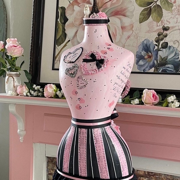 Pink Dress Form Etsy