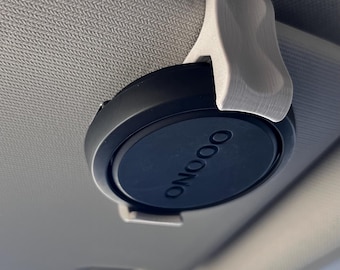 HENGBIRD Magnetic Car Sun Visor Holder For OOONO CO-Driver NO2, Leather