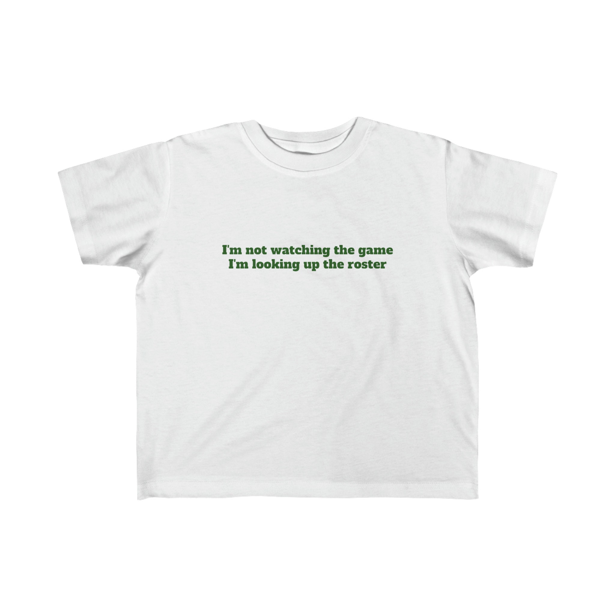 TODDLER SIZE Dark Green I'm Not Watching the Game Etsy
