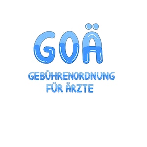 Medisch Assistent - Studieblad GOÄ