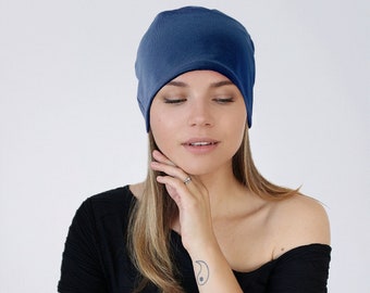 Chapeau bonnet en coton, couvre-chef confortable pour post-chimiothérapie ou cadeau