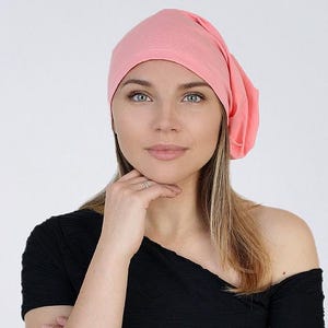 Baumwolle Chemo Headwrap, Pre gebunden Headwrap, Turban, Beanie Hut