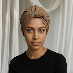 Turbans für Frauen, gedrehte Kopfbedeckung, Kopfbedeckung, Chemo Geschenk, Alopezie