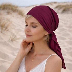 Head Scarves for Women, Lightweight Scarf,  Chemo Head Wrap, Pre-tied Bandana, Soft Head Covering