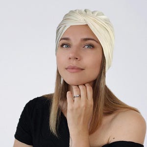 Chemo Chemo Turban Hut, Drehbares Kopftuch, Kopfbedeckung, Chemo Geschenk, Alopezie