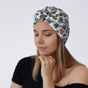 Women Turban Hat, Soft Headwear, Fashion Turban, Twisted Headwrap, Chemo gift, Alopecia