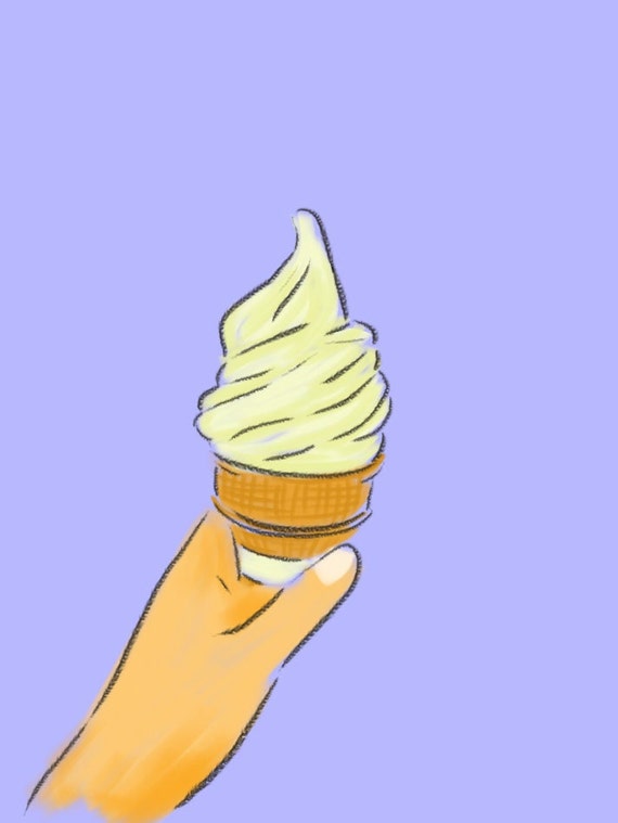 Cute Ice Cream Drawing Wallpaper - Etsy Denmark Cute Ice Cream Drawing Wallpaper - Etsy Denmark