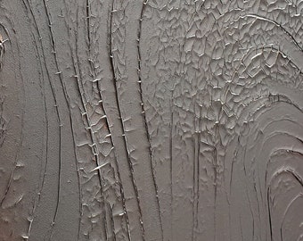 Mural de rachaduras 3D moderno minimalista texturizado arte de parede tela gesso pintura relevo estrutura arte abstrata arte de parede