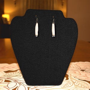 Fake Weed Roach Earrings, Novelty Stoner Jewelry