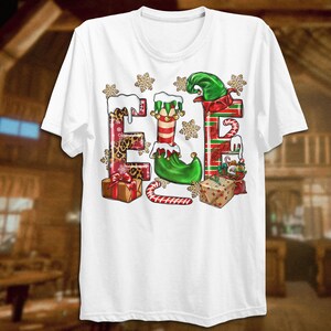 Kids Unisex Elf Sublimation Costume Shirt