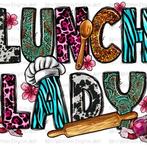 Lunch lady png sublimation design download, cooking png, western lunch lady png, cooking love png, sublimate designs download
