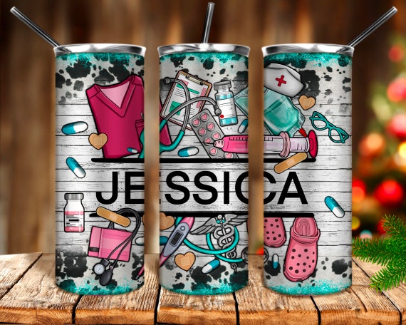 Custom name Nurse 20oz tumbler png sublimation design download, western tumbler png, custom tumbler png, Nurse life png, sublimate download