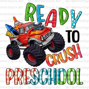 Ready to crush preschool png sublimation design download, back to school png, before school png, preschool png, sublimate designs download