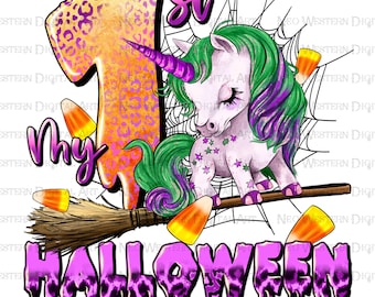 Mein erster Halloween Png Sublimationsdesign-Download, glückliches Halloween Png, gruselige Saison Png, 1. Halloween Png, sublimieren Designs Download