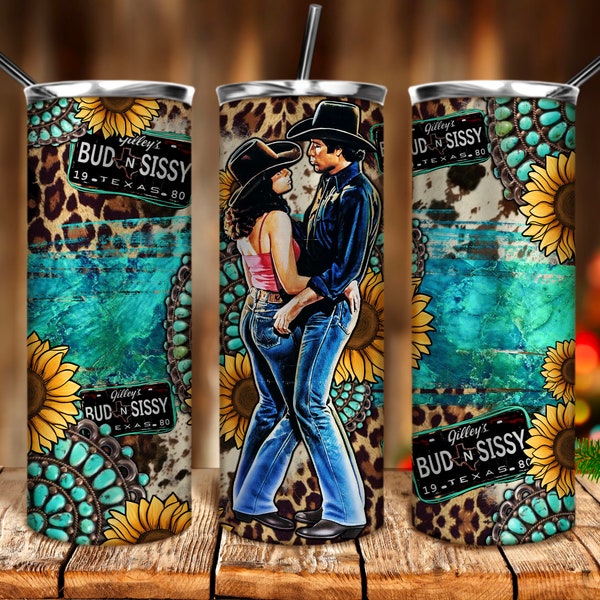 Cowboy and cowgirl sunflower leopard 20oz tumbler sublimation design download, leopard tumbler png,cowboy tumbler,sublimate designs download