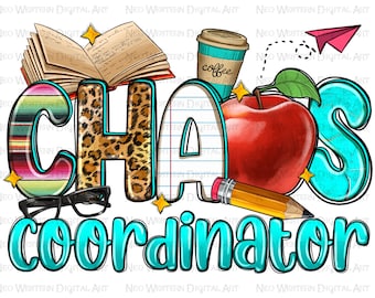 Chaos Coordinator png sublimate designs download, western png design, Coordinator png, sublimate designs download