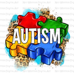 Puzzle pieces Autism png sublimation design download, Autism awareness png, Autism life png, Autism puzzle png, sublimate designs download