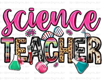 Science Teacher png sublimation design download, Teacher's Day png, Science png, Teacher life png, sublimate designs download
