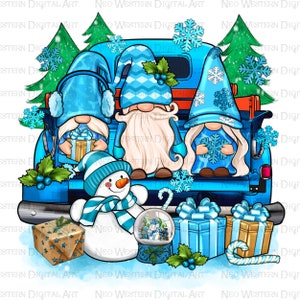 Winter gnomes snowman truck png sublimation design download, winter vibes png, png,cozy season png,snowflakes png,sublimate designs download