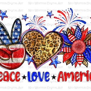 Peace love freedom png sublimation design download, 4th of July png, Independence Day png, usa flag sunflower png,sublimate designs download