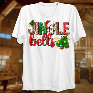 Jingle Bells Png Sublimation Design Download, Christmas Png, Merry ...