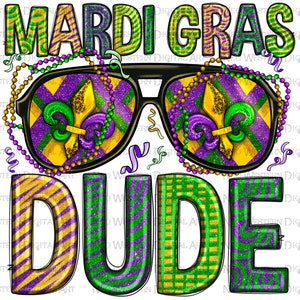 Mardi Gras Dude png sublimation design download, Mardi Gras png, Happy Mardi Gras png, western Mardi Gras png, sublimate designs download