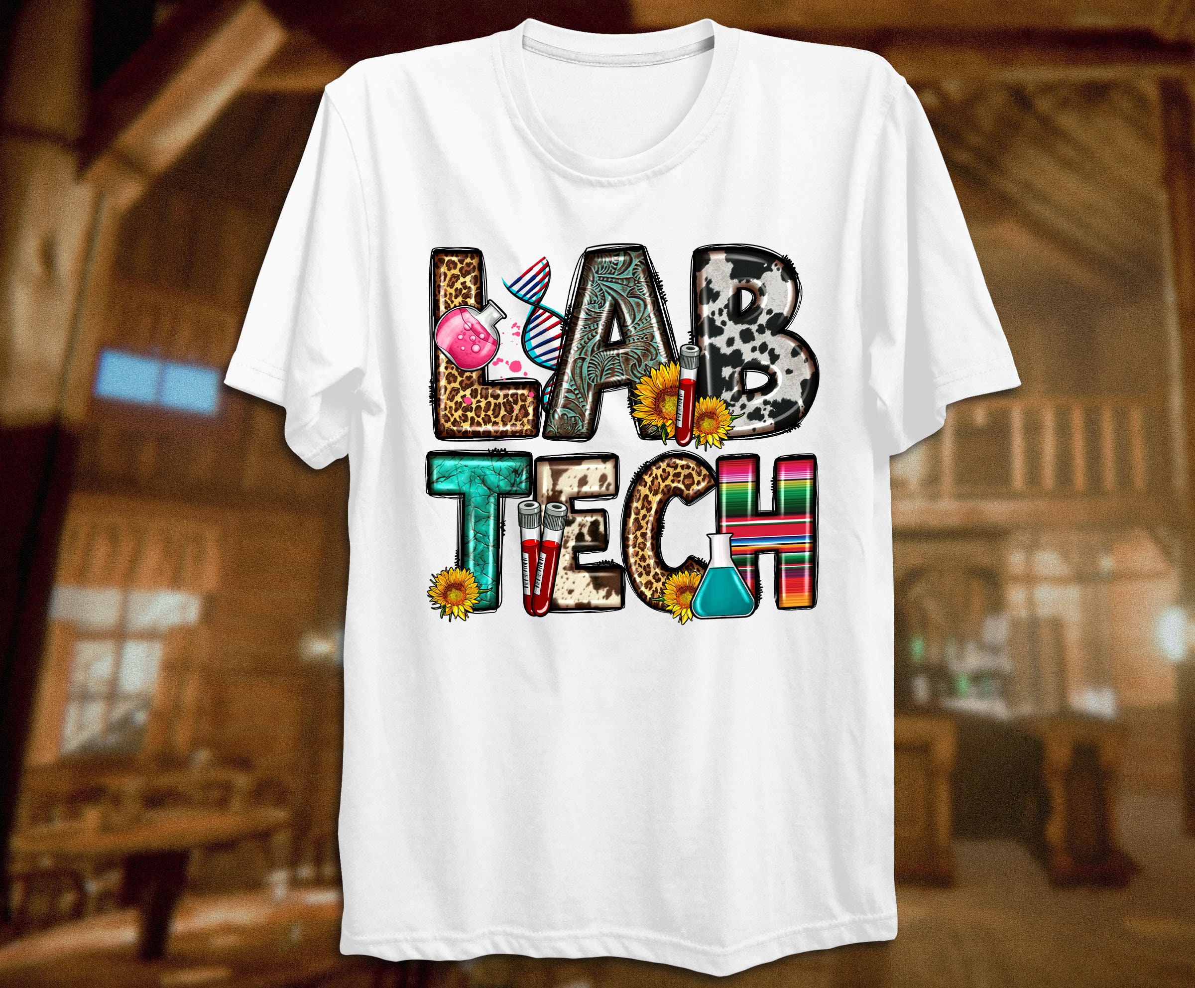 Lab Tech Png Sublimation Design Download, Lab Technician Png ...