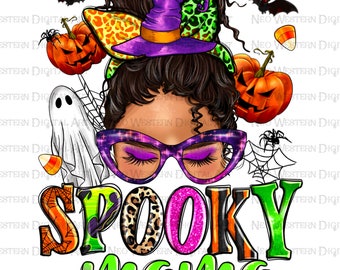 Spooky mama png sublimation design download, Happy Halloween png, spooky vibes png, Halloween vibes png, sublimate designs download