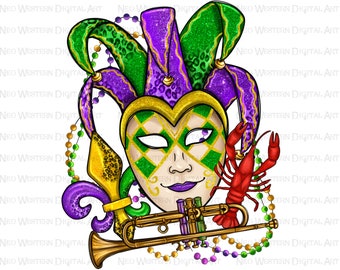 Mardi Gras mask png sublimation design download, Mardi Gras png, western mask png, western Mardi Gras png, sublimate designs  download