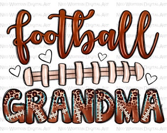 Football grandma png sublimation design download, game day png, American Football png, sport grandma png, sublimate designs download