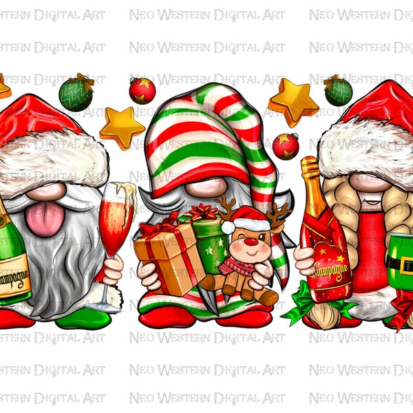 New Year Gnomes png sublimation design download, Merry Christmas png, Christmas Gnomes png, Gnome png, sublimate designs download