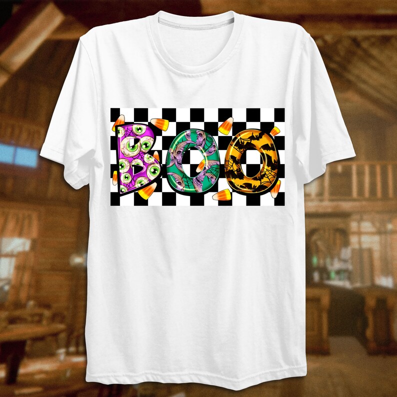 Boo Png Sublimation Design Download, Happy Halloween Png, Spooky Vibes ...