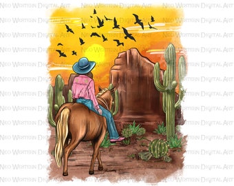 Desert Cowgirls png sublimation design download, Desert png, Cowgirl png, Cowgirl life png, sublimate designs download