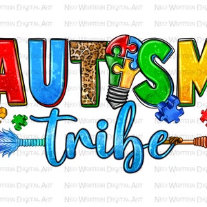 Autism tribe png sublimation design download, Autism awareness png, Autism life png, Autism puzzle png, sublimate designs download