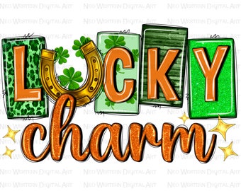 Glücksbringer png Sublimation Design download, St. Patricks Day png, St. Patricks Lucky png, western lucky png, sublimate designs download