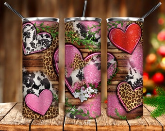 Valentijnsdag hart png 20oz tumbler sublimatie ontwerp te downloaden, Valentijnsdag png, Valentijnshart tumbler png, sublimate download