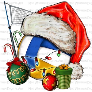 Christmas Volleyball png sublimation design download, Christmas png, Volleyball png, Christmas sport png, sublimate designs download