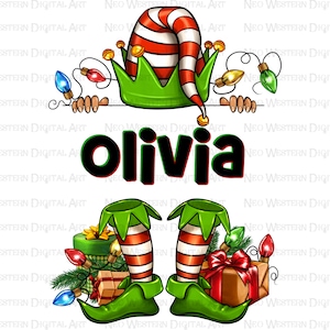 Personalized Christmas elf png sublimation design download, Merry Christmas png, Happy New Year png, Christmas elf png, sublimate download