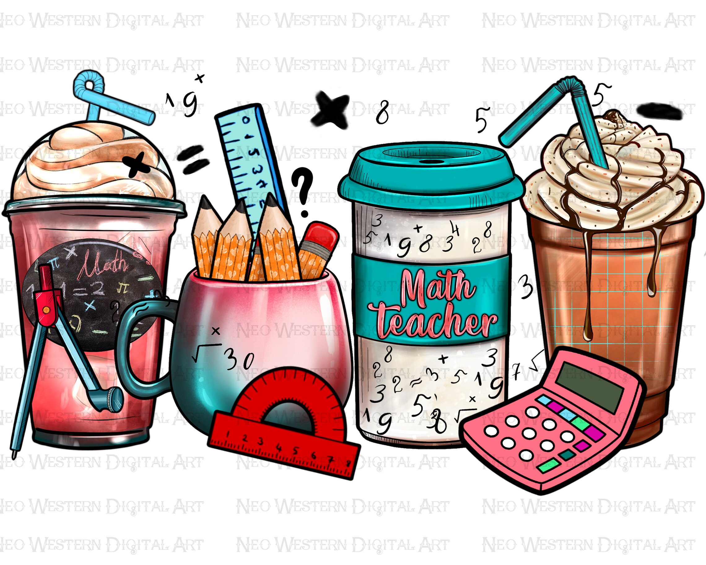 Math Teacher coffee cups png sublimation design download, Teacher's Day png, Teacher life png, back to school png,sublimate designs download