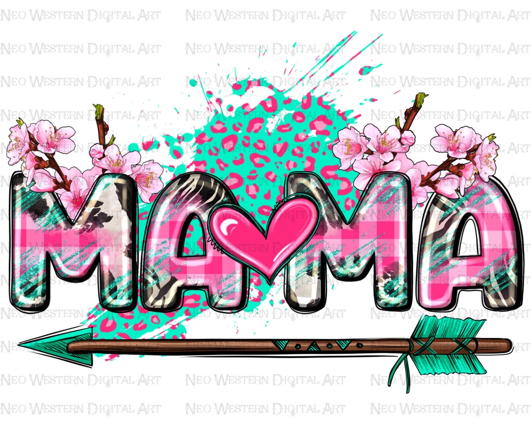 Valentine's Day Mama Png Sublimation Design Download, Valentine's Day ...