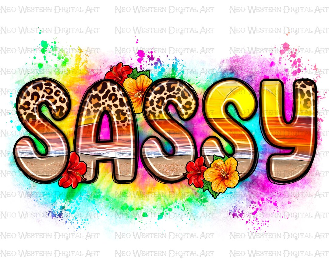 Sassy Tie Dye Beach Png Sublimate Designs Download, Summer Vibes Png ...
