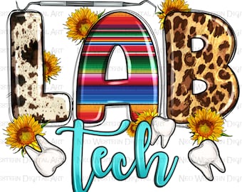 Lab Tech png sublimation design download, Lab Technician png, laboratory png, Medical png, western Lab Tech png, sublimate designs download
