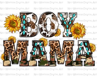 Western boy mama png sublimation design download, western mama png, Mother's Day png, boy mama png, mom life png, sublimate designs download