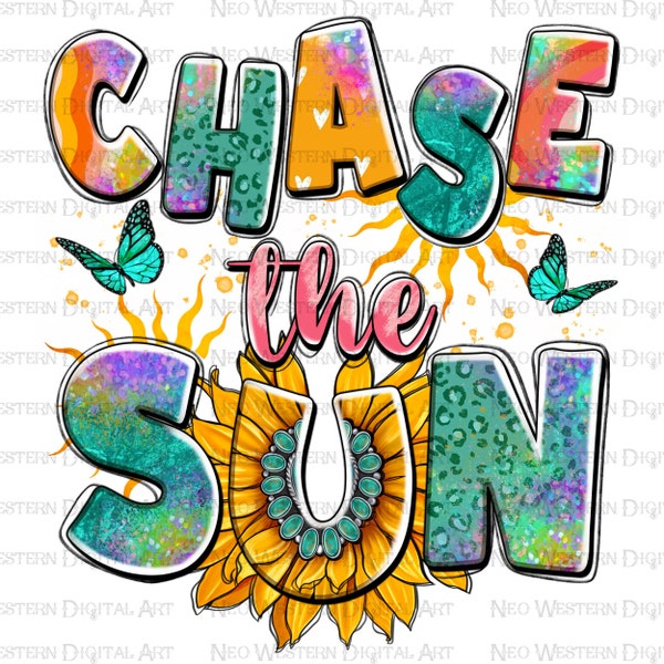 Chase the sun png sublimate designs download, summer vibes png, hello summer png, summer png, sublimate designs download