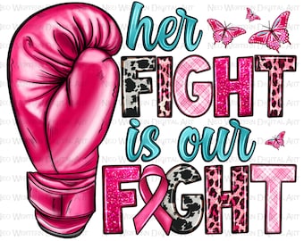 Ihr Kampf ist unser Kampf png Sublimation Design download, Brustkrebs png, Cancer Awareness png, Kampf gegen Krebs png,sublimate designs download