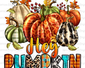 Hey Kürbis png Sublimation Design download, Western Kürbis png, Hello Fall png, Fall vibes png, sublimate designs download